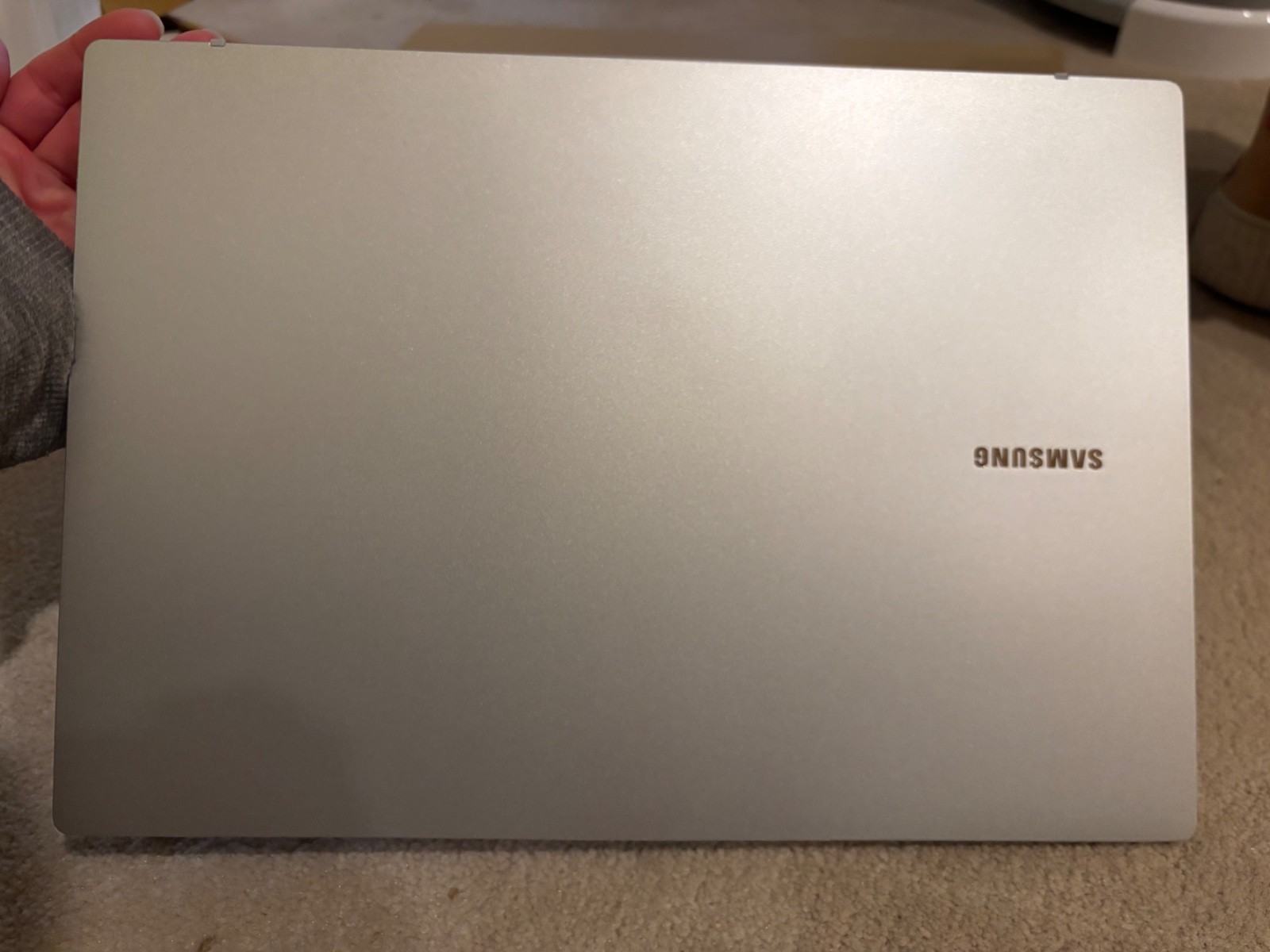Galaxy Book Go 14.0” Silver Samsung, Windows 10 Home MCP:LPDDR4x 4GB + UFS 128GB