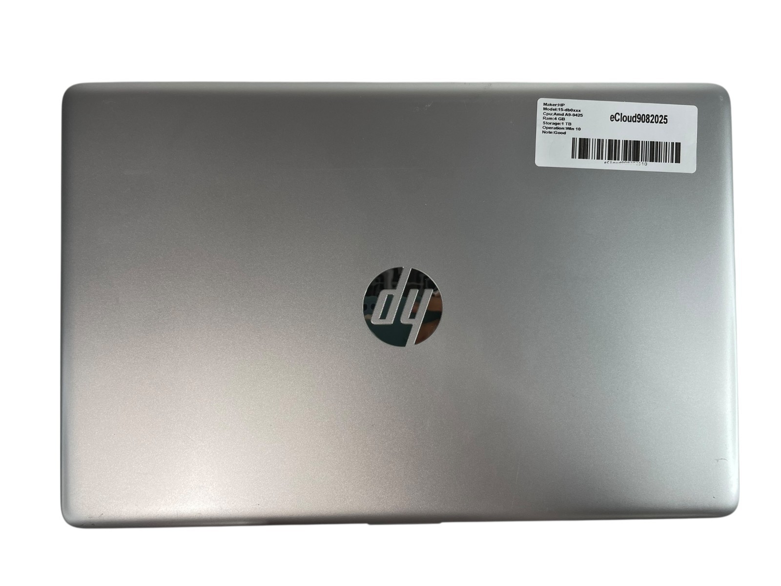 HP 15-DB0XXX AMD A9-9425 4GB 1TB Win10