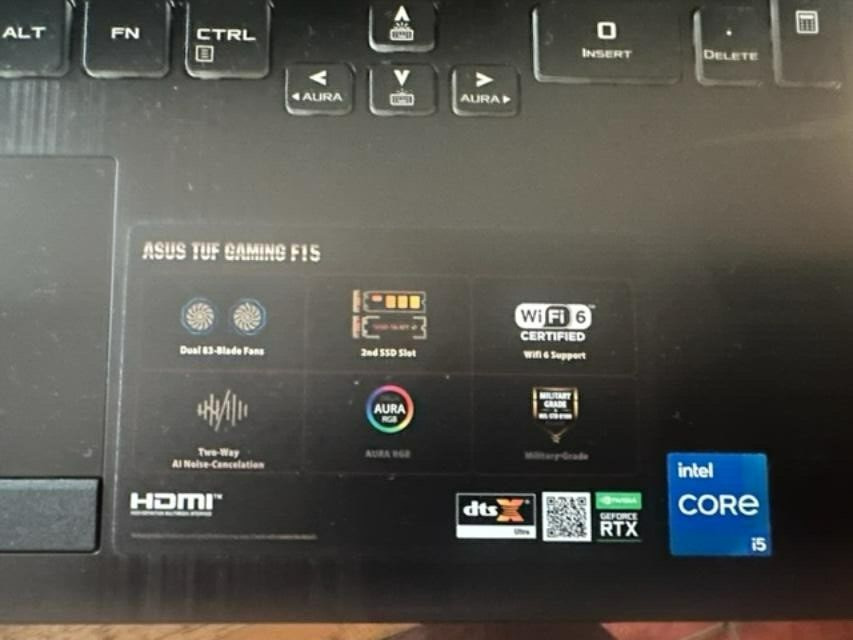 ASUS TUF Gaming Laptop (15.6” FHD, i5-11260H, RTX 3050, 8G, 512G) FX506HC-WS53