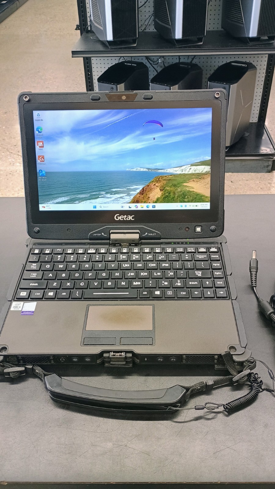 Getac V110G6 Quad Core i5-10210U 1.60GHz – 256GB SSD – 16GB – Win 11 Pro – Read