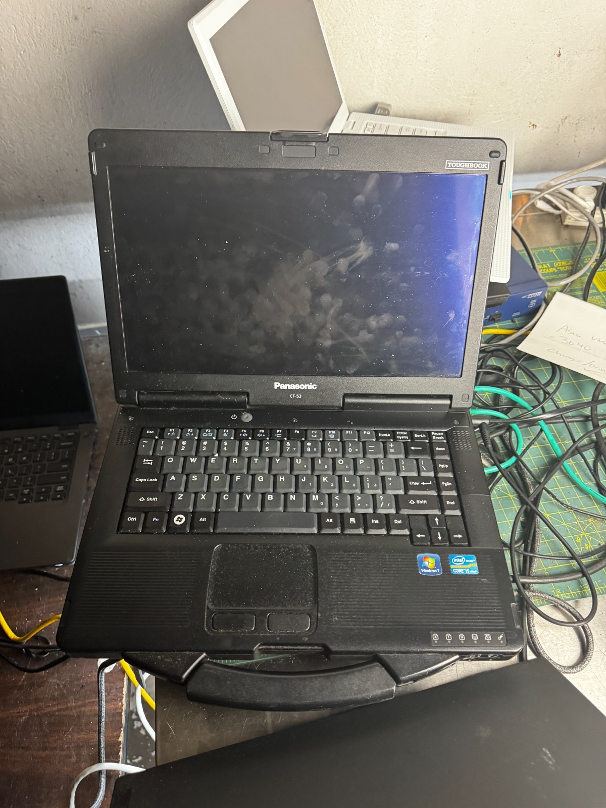 Panasonic Toughbook CF-53 Intel Core i5 Laptop for Parts/Repair #5904