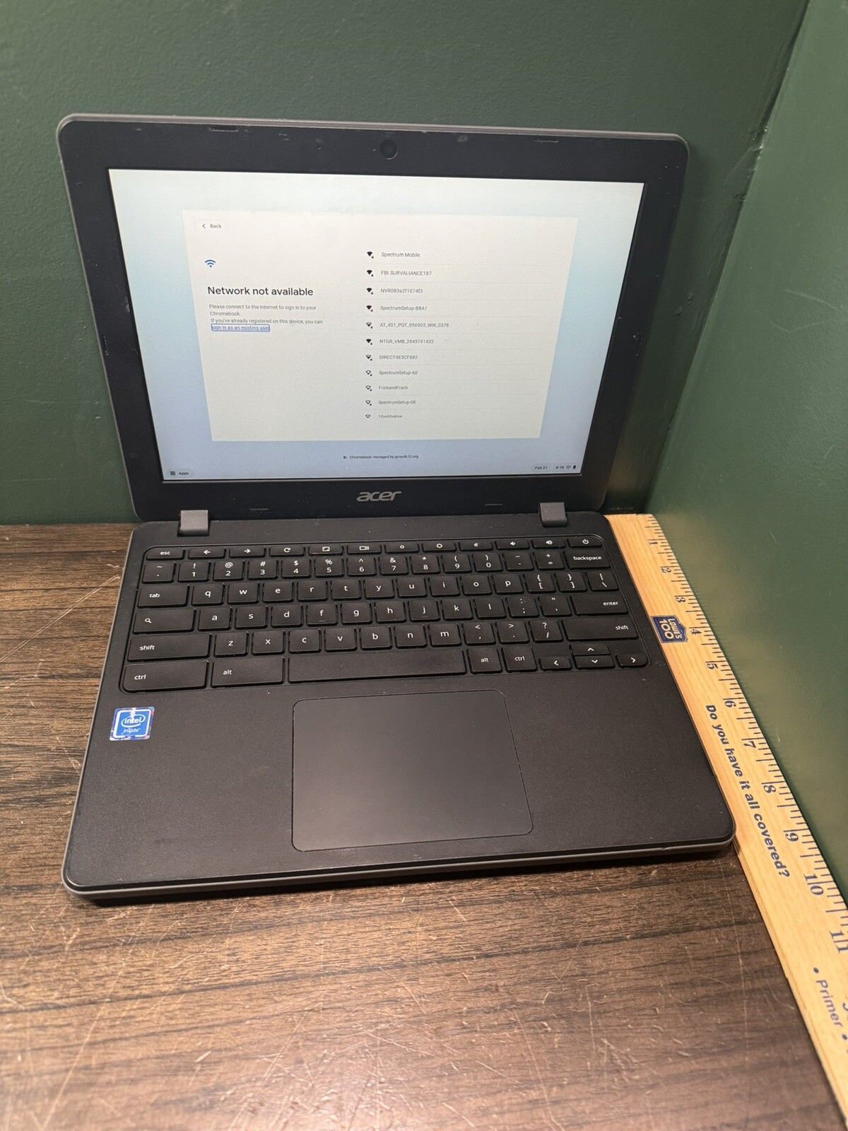 Chromebook Acer C740-C4PE 11.6″ (16GB SSD, Intel Celeron 3205U, 1.50 GHz,…