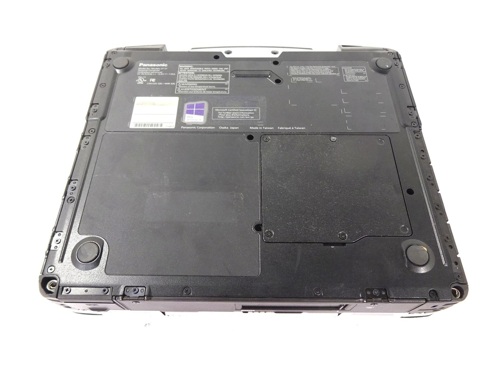Panasonic CF-31 MK4 Core i5-3340M 2.7GHz 8GB – No HDD – Usage : 70 Hours