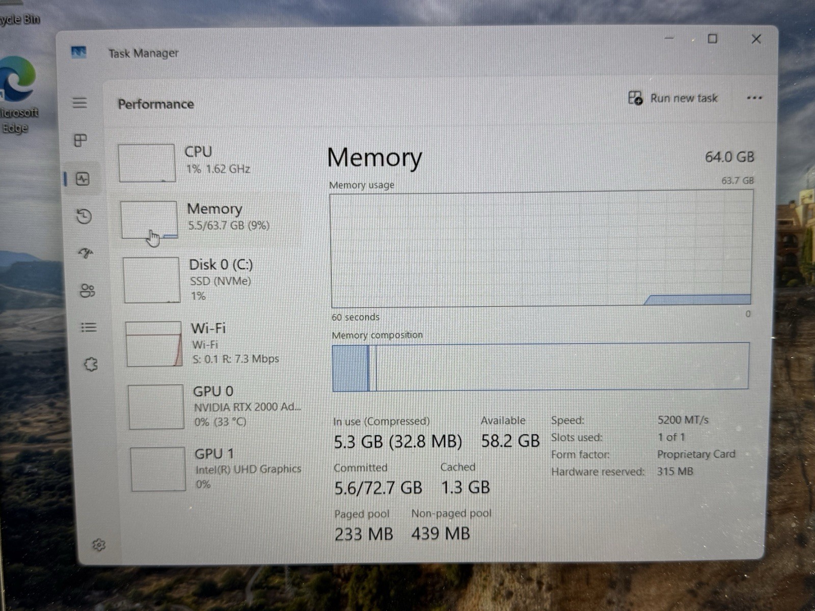 Dell Precision 7680 16″ i7-13850HX 64GB Ram 1TB SSD RTX 2000 Ada