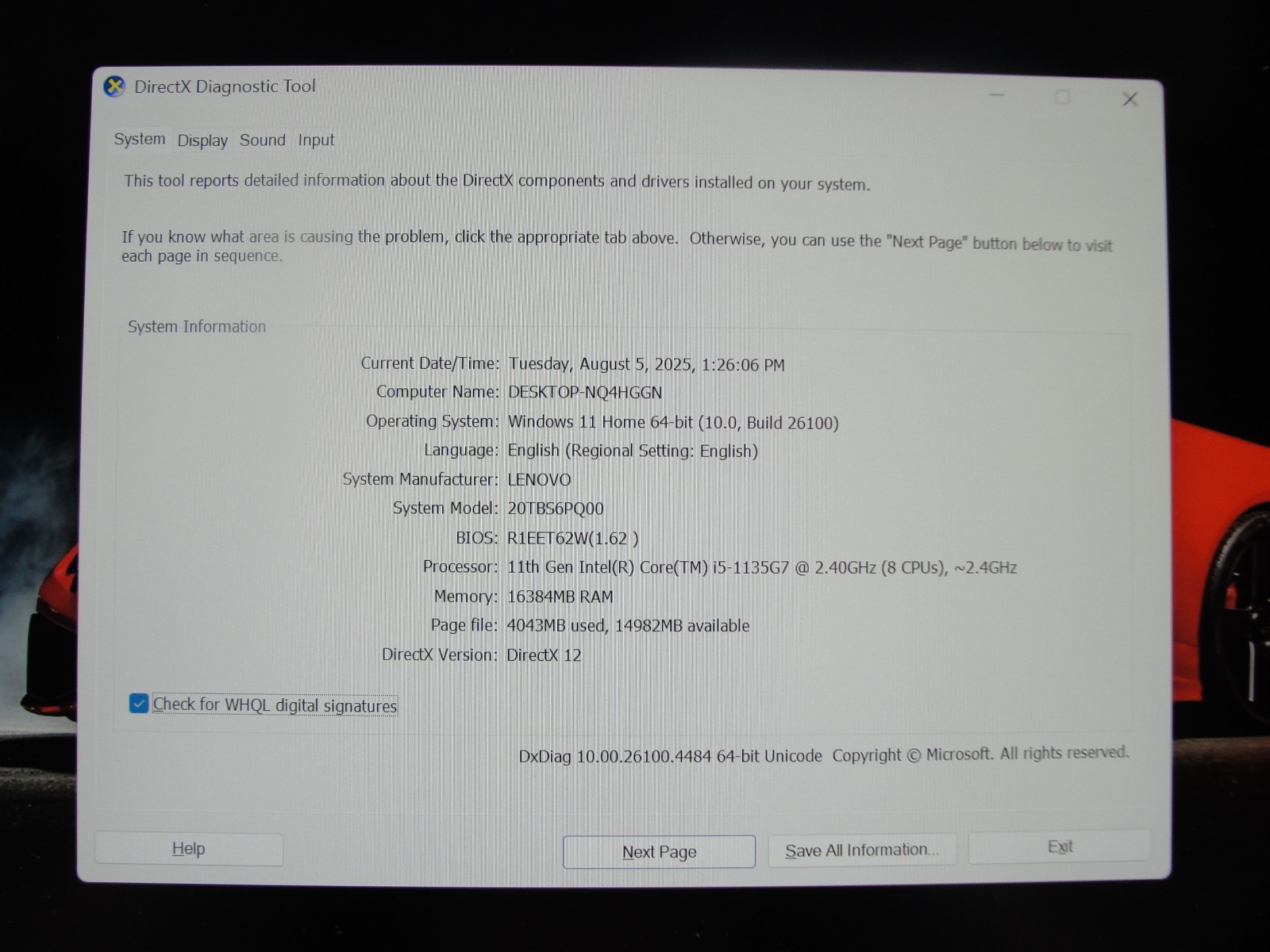 Lenovo ThinkPad E14 Gen 2 14”FHD Intel Core i5-1135G7 2.4GHz 16GB SSD Reset512GB