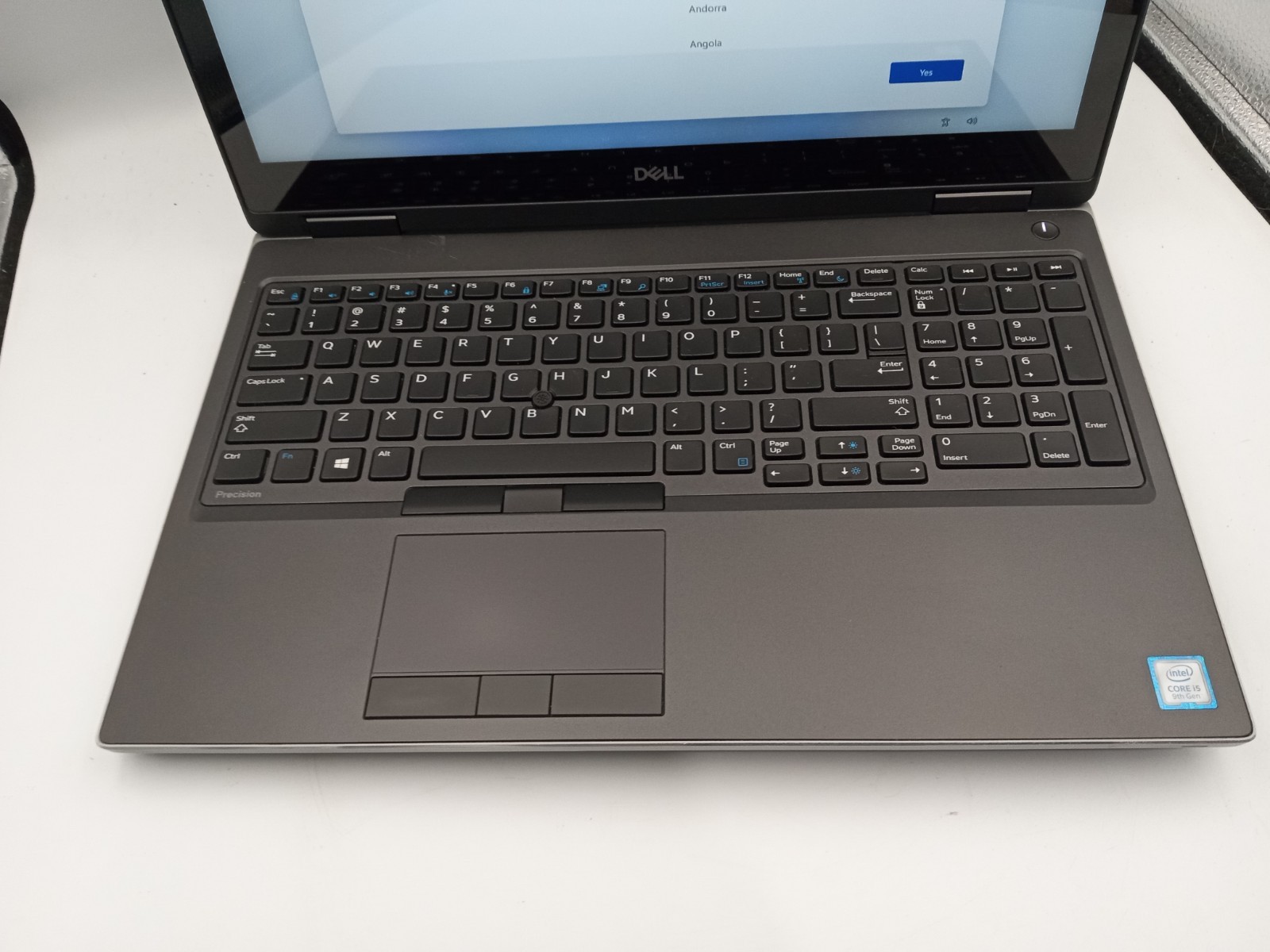 Dell Precision 7540 15.6″ Touchscreen i5-9400H CPU 16GB RAM 128GB SSD Windows 11