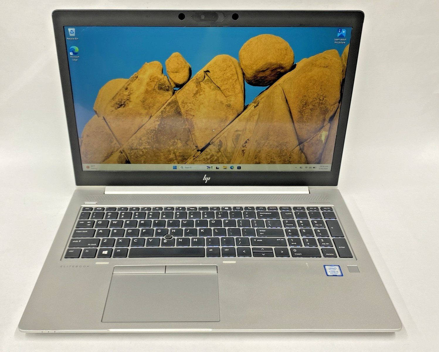 HP Elitebook 850 G6 – Touchscreen – i5-8265u – 16GB – 512SSD – W11P – READ