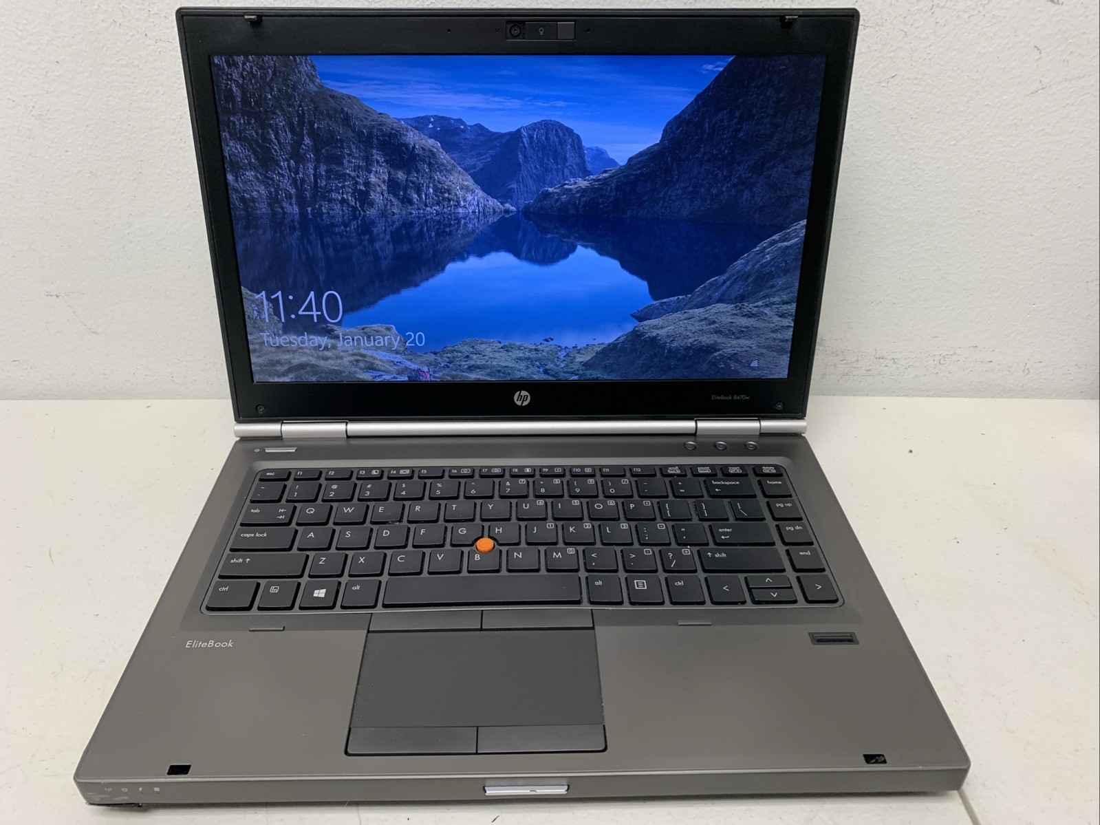HP EliteBook 8470w Intel i7-3520M 2.9GHz 8GB RAM 128GB SSD Wind 10 Pro