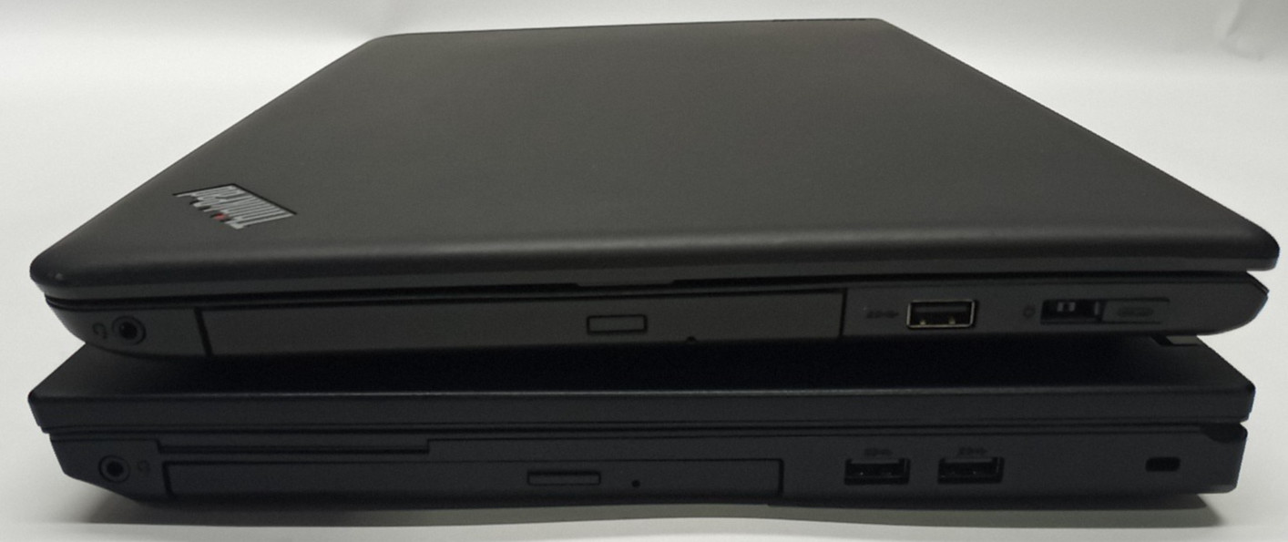 Lot of 2 Lenovo ThinkPad E560/L560 i3&i5-6th Gens 8GB RAM No HDD No OS MC098*!
