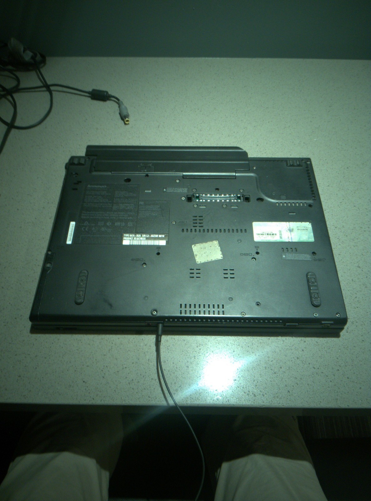 Librebooted Lenovo T400 Thinkpad Running OpenBSD, 1TB SSD (encrypted), 8GB RAM