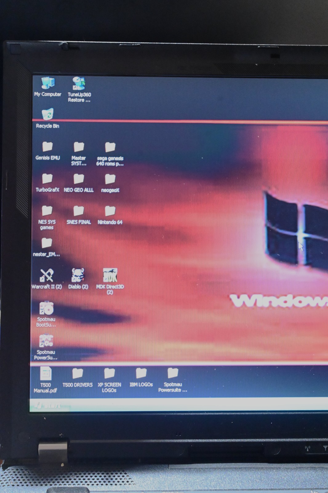 RETRO Gaming + 2.4Ghz DUO++ 500gb HD+ATI Radeon video*** MAX PERFORMANCE GAMES