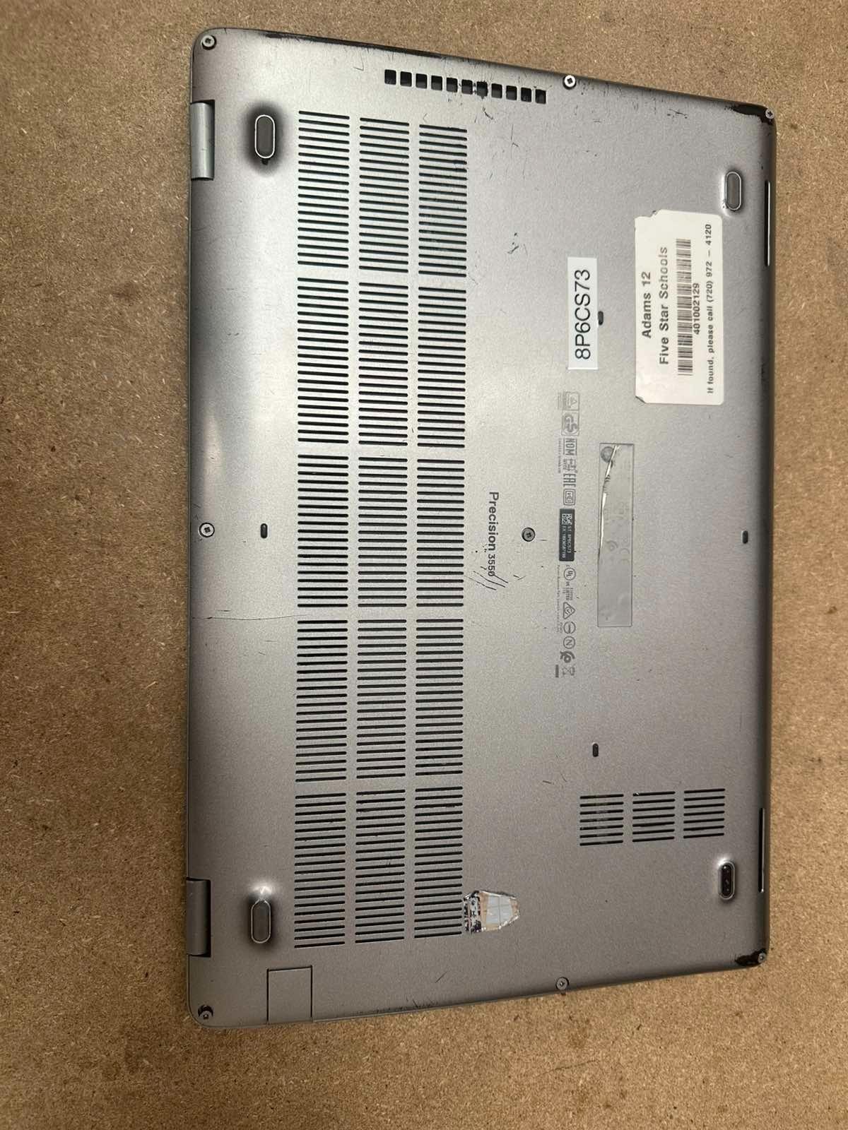 Dell Precision 3550 15.6″ i5-10210U – For Parts