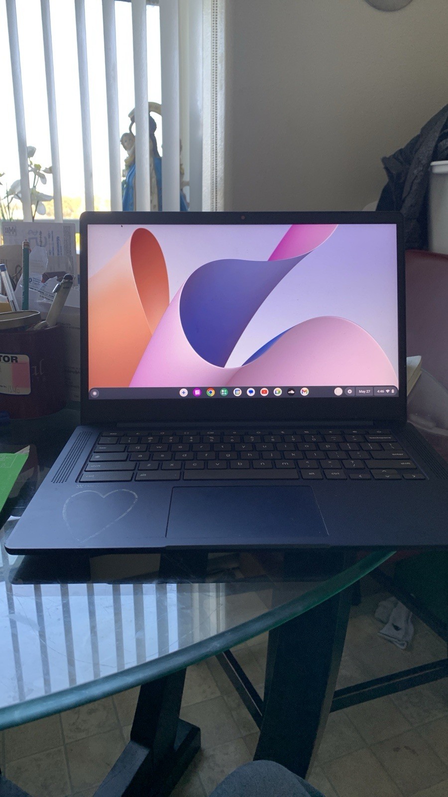 Lenovo Chromebook 14in MediaTek MT8183 SSD USB-C Chrome OS Blue Used