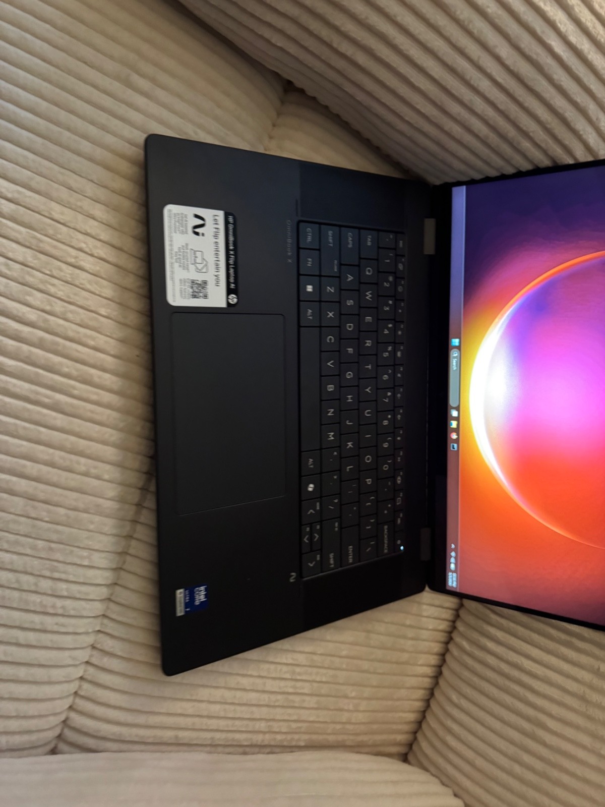laptop hp omnibook X flip 2-1