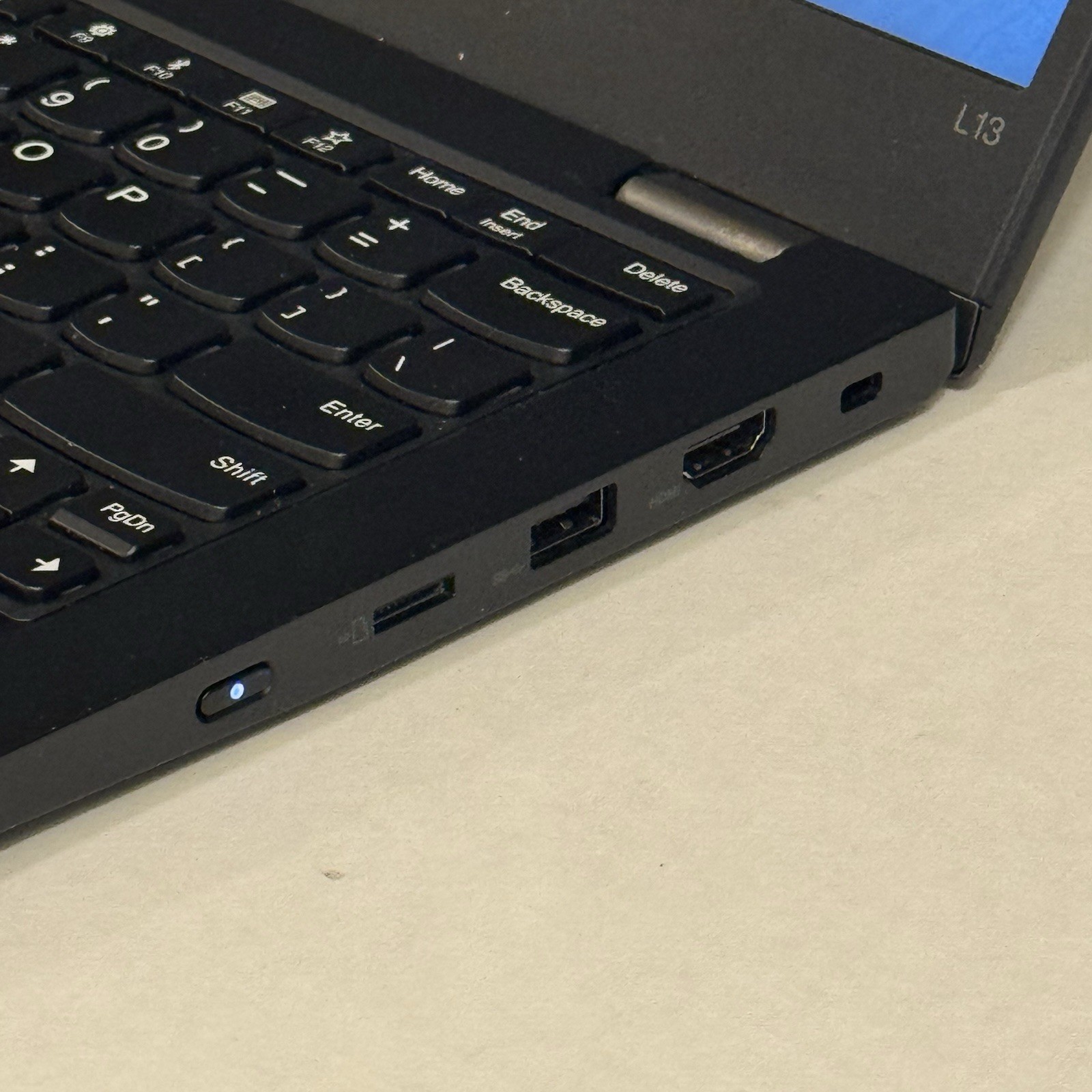 Lenovo ThinkPad L13 i7-10510U 16GB 256GB NVMe 13.3″ FHD Windows 11 Pro