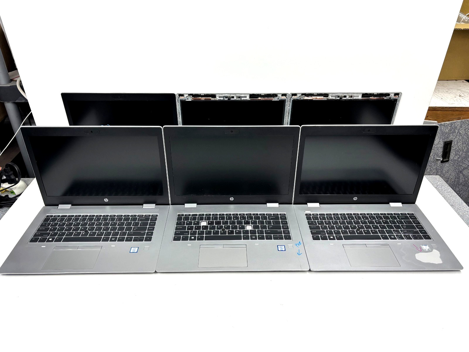 Lot (5) HP ProBook 640 G5 14″ Core i5 8th Gen No HDD No RAM No BATTERY for PARTS