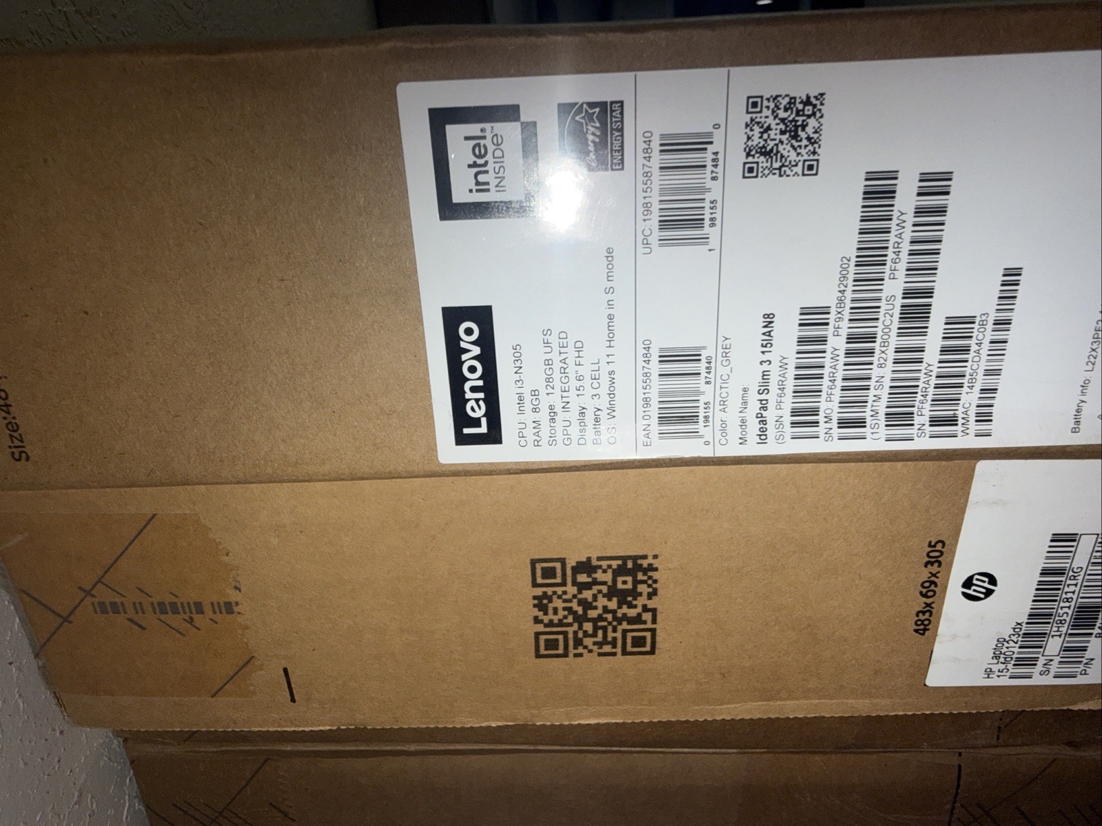 Windows 11 Lenovo IdeaPad Slim 3 15IAN8 Laptop 15.6″ – New