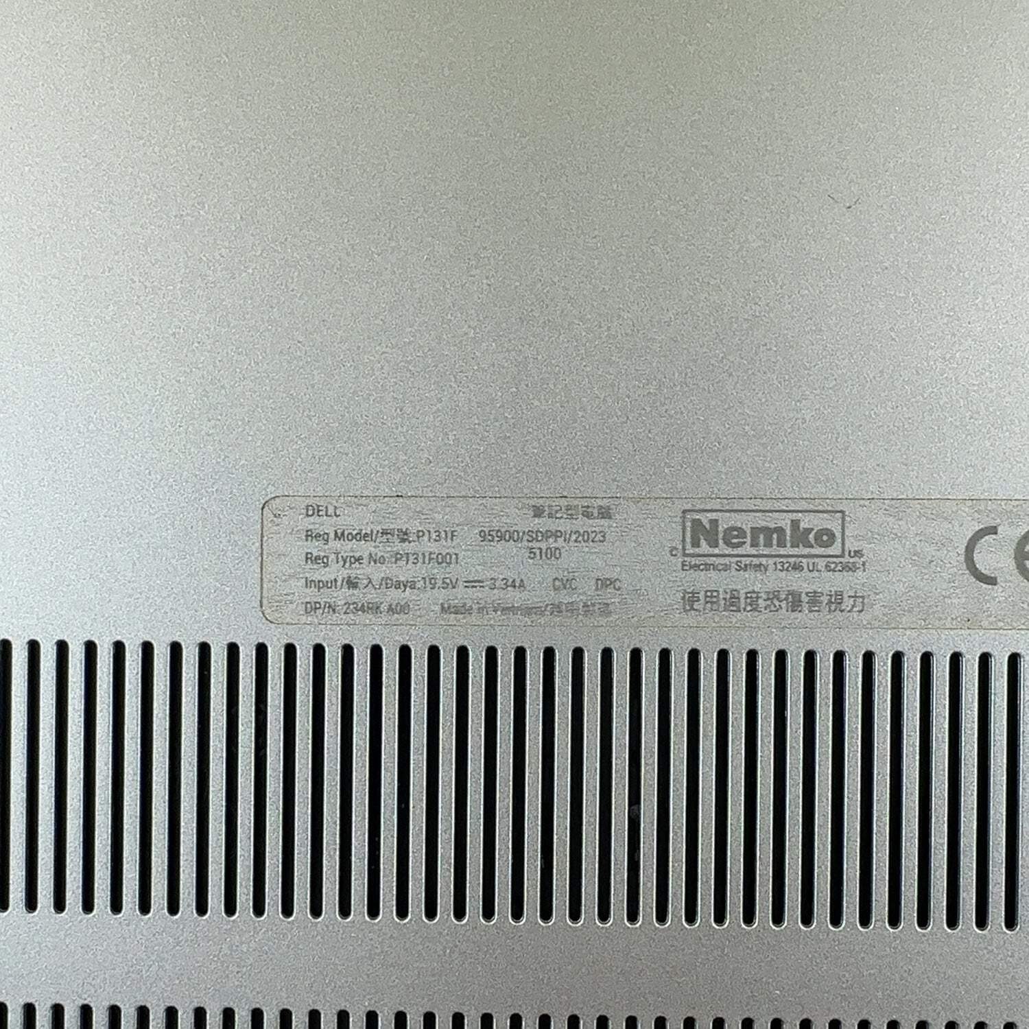 Dell 16 DC16251 16″ Core 7 150U 1.8GHz 32GB RAM 1TB SSD Read
