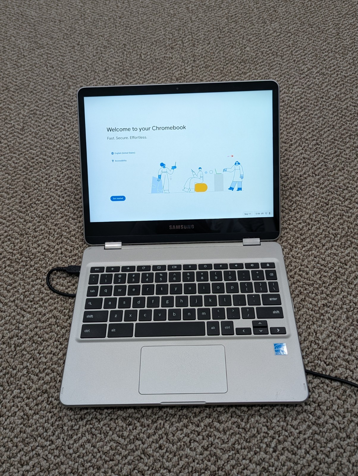 Samsung XE513C24-K01 Chromebook 12.3″ 2 in 1 4G 32G Silver