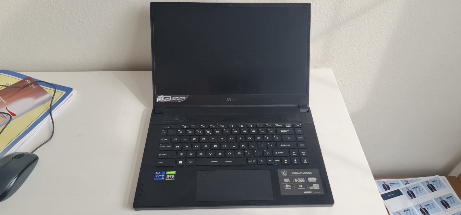 MSI GS66 Stealth (12UGS-039) 15.6” RTX 3070 Ti – 32GB RAM – 360Hz