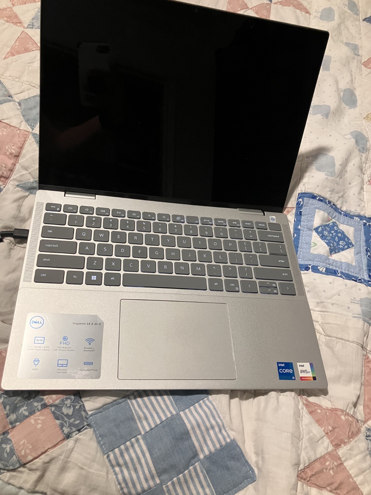 dell inspiron 14 7430 2-in-1 8GB Ram, 477 GB storage, 128 MB graphics card