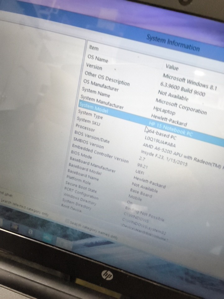 HP 15 Notebook PC | AMD A6-5200 Radeon HD Graphics | 4 GB Ram | 440 GB See Desc!