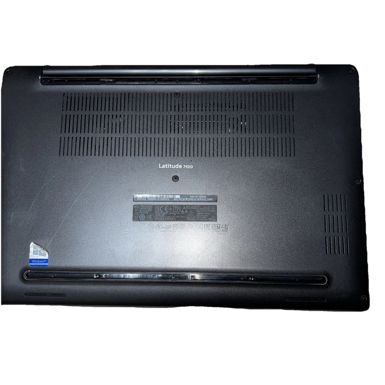 Dell Latitude 7400 14” FHD Laptop i7-8665U 1.90GHZ 16GB RAM 256GB SSD Win11P