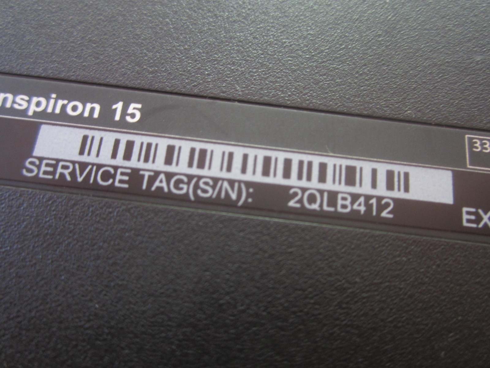 DELL INSPIRON 15 3542 LAPTOP 8GBRAM 500GBHD SCREEN INTACT W/PwrCord – WORKS