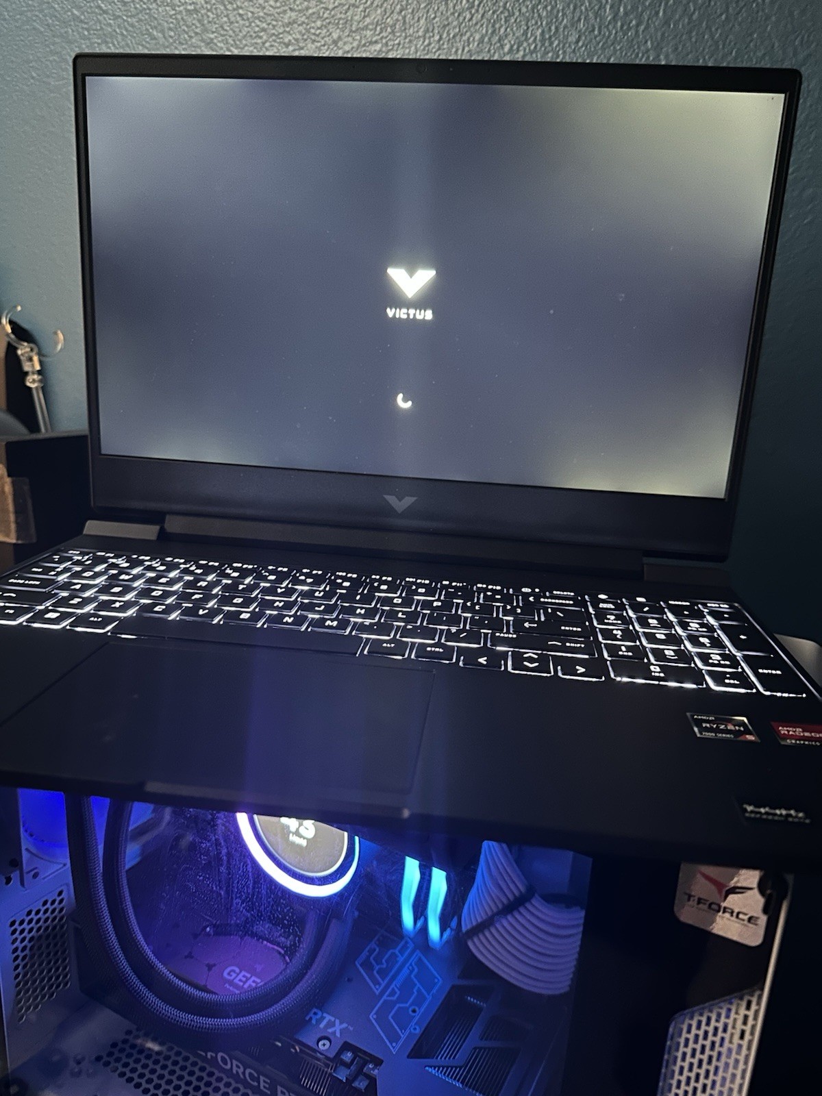 HP Victus 16.1″ (512GB SSD, AMD Ryzen 5, 7535HS 3.30 GHz, 16GB ) Laptop