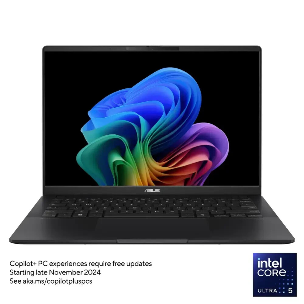 ASUS Vivobook S 14 OLED 14″ Laptop Intel Core Ultra 5 16GB 512GB SSD Black WH11