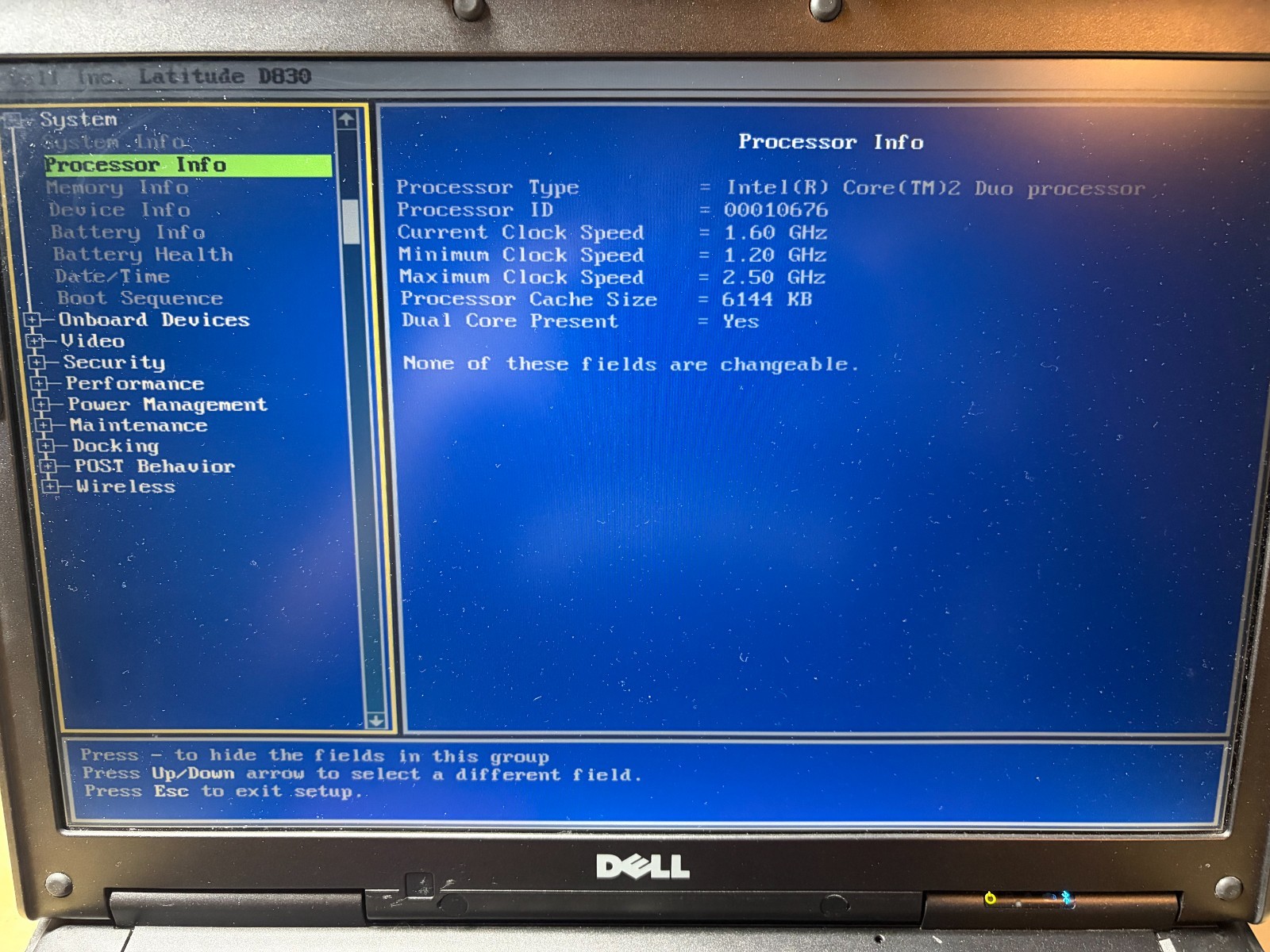 PINK Dell Latitude D830 laptop Intel Core2 Duo T9300 4GB DDR2 667 RAM 80GB HD