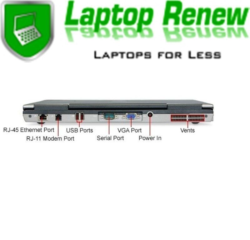 Dell Laptop Windows 7 Pro RS232 Serial Port-Use drop down box to choose options