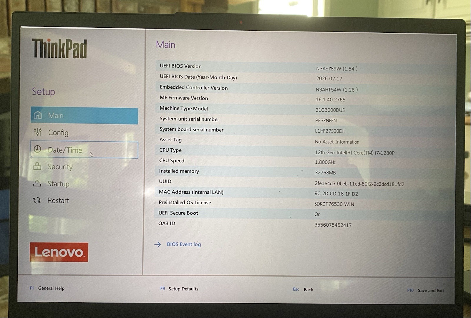Lenovo ThinkPad X1 Carbon Gen 10 14 FHD TOUCH i7-1280P 32GB 1TB SSD 4G LTE*READ*