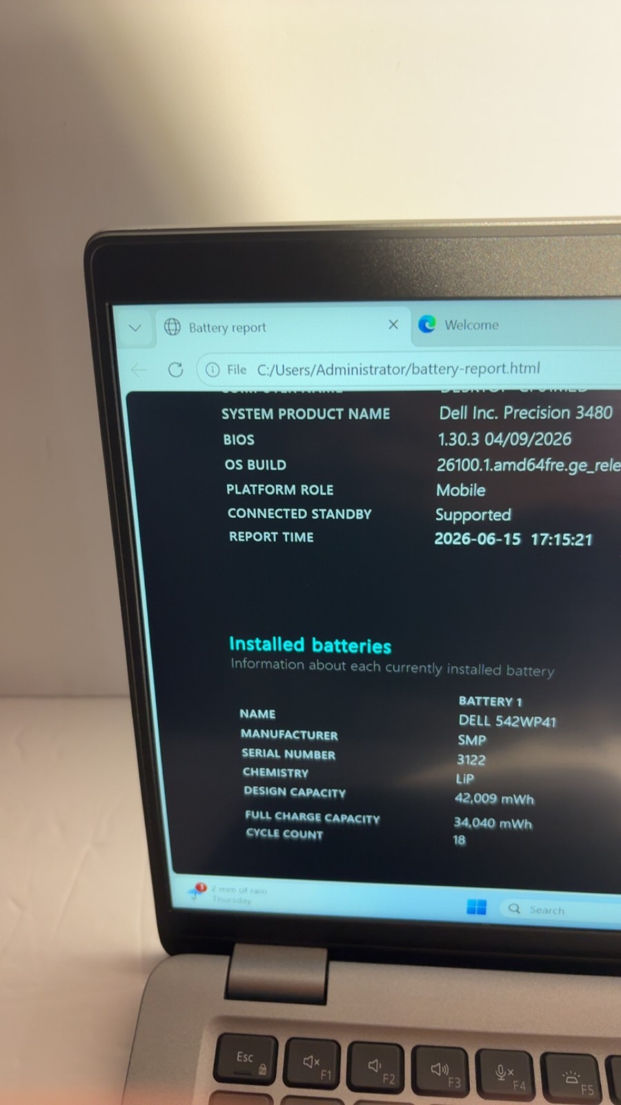Dell Precision 3480 13th Gen i5-1350P 16GB 512GB SSD 14″ Touchscreen Win11