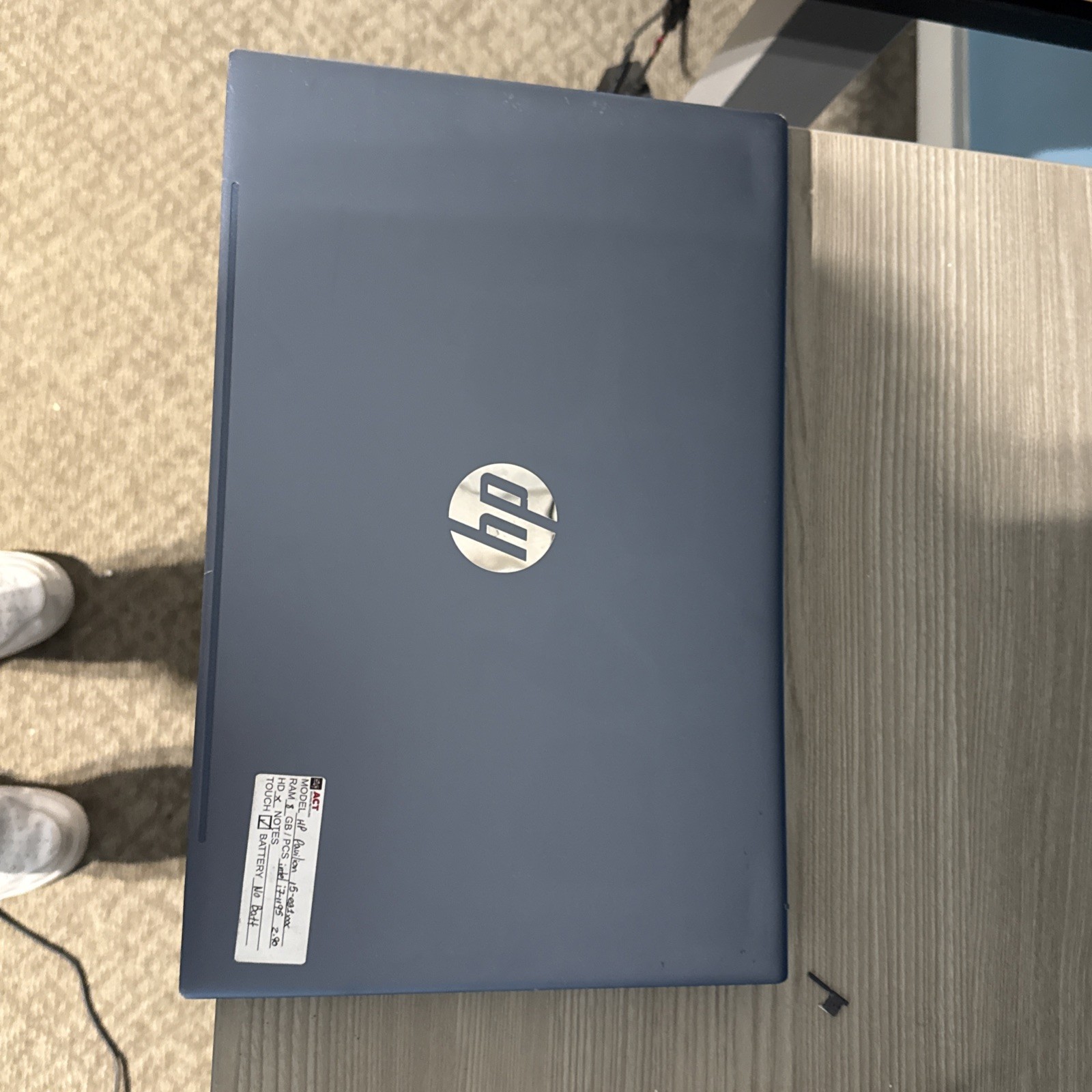 HP Pavilion 15-eg1xxx i7-1195G7 @2.90GHz | No Drive | 8GB RAM | No OS *READ*
