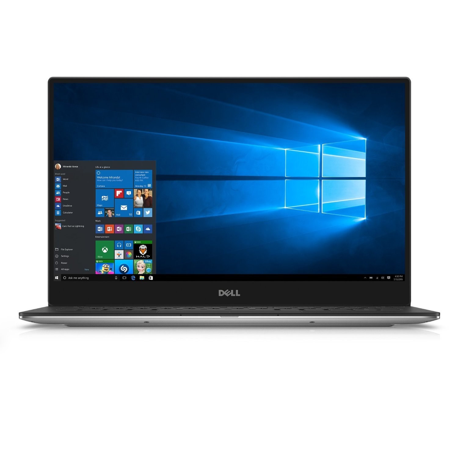 Dell XPS 13 9350 – 13.3″ FHD – Intel i5-6200U – 8GB RAM – 256GB SSD – Silver