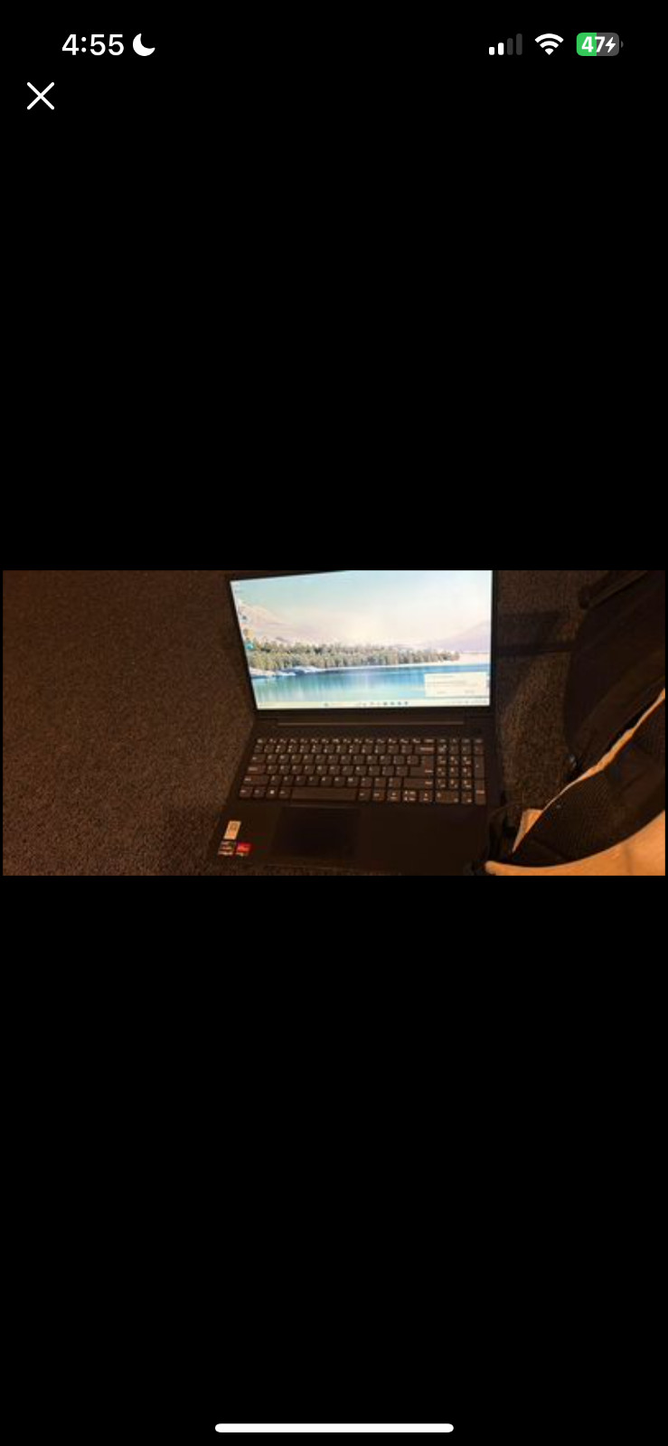 Lenovo IdeaPad 1 15″ FHD Laptop, Ryzen 5 7520U – 16GB RAM, 256GB SSD, Abyss Blue