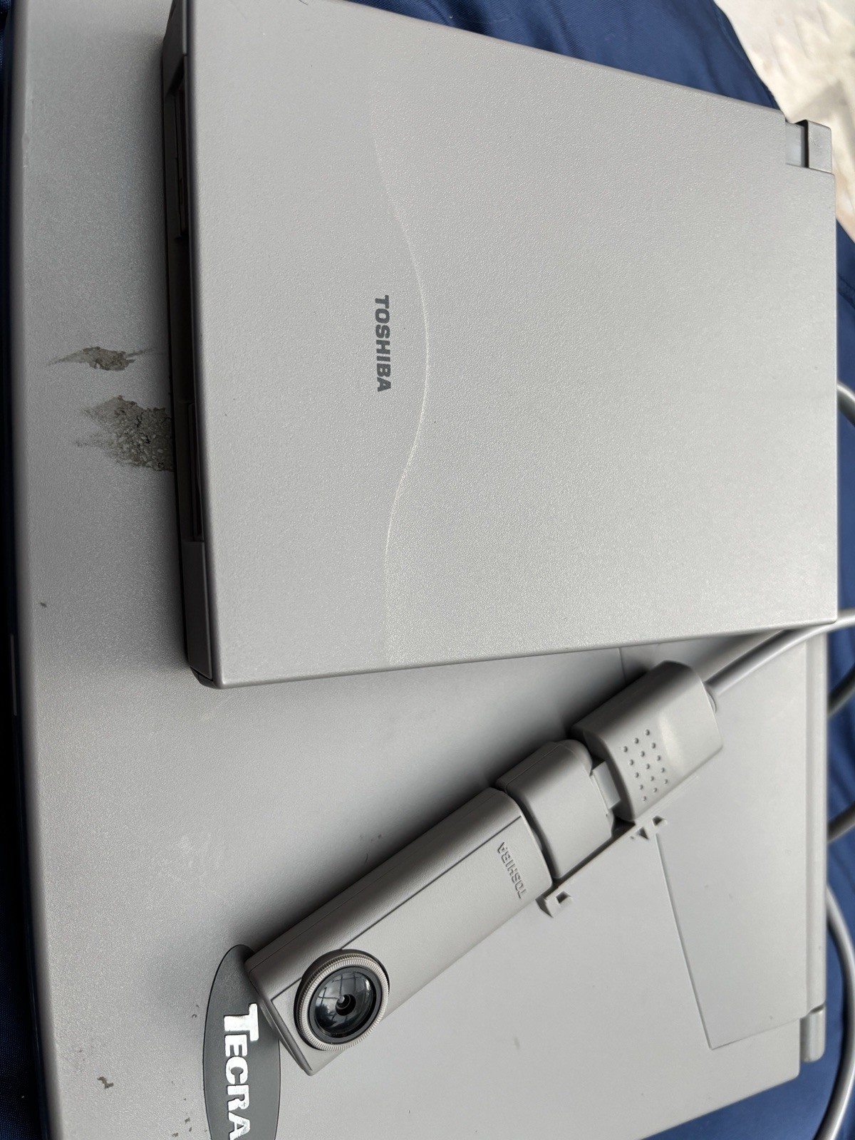 Toshiba Tecra 750DVD Pentium 500MHz 128MB RAM 5.1GB HDD, NO OS, Toshiba WebCam