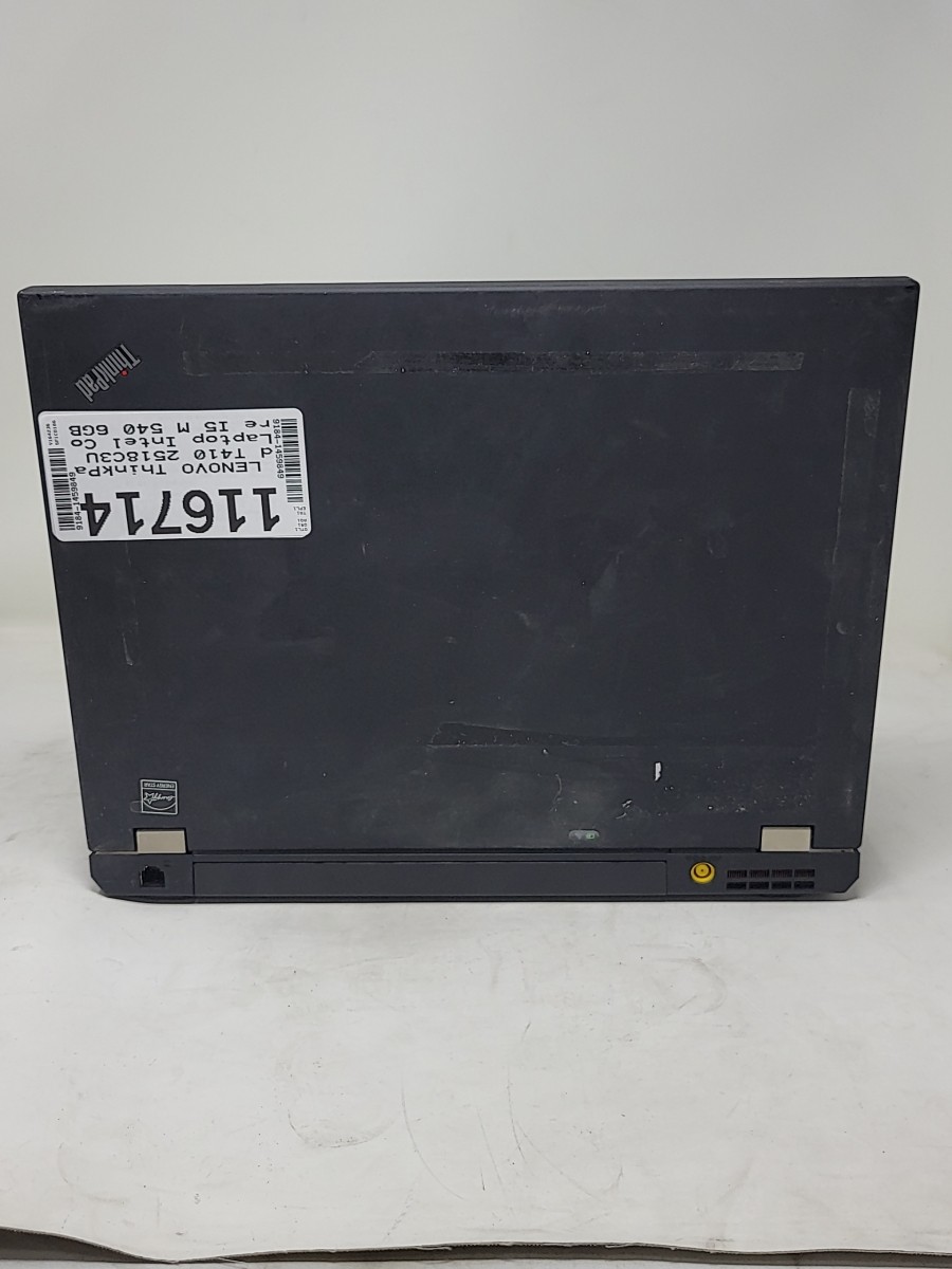 LENOVO ThinkPad T410 2518C3U Laptop Intel Core I5 M 540 6GB 320GB