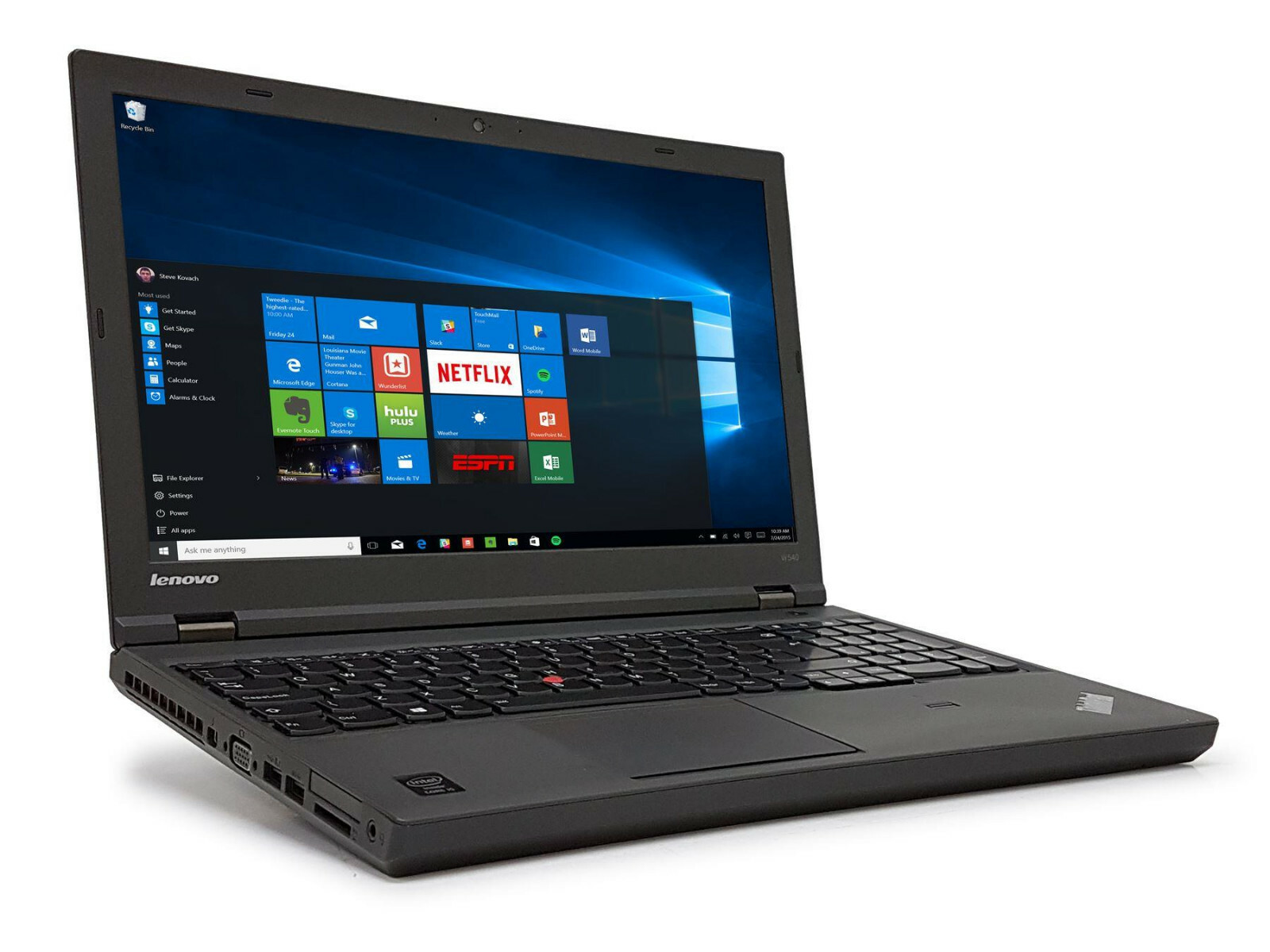 Workstation Thinkpad W541 i7-Quad EXTREME FAST 3TB SSD 32GB 15.6 3K K2100M DOCK
