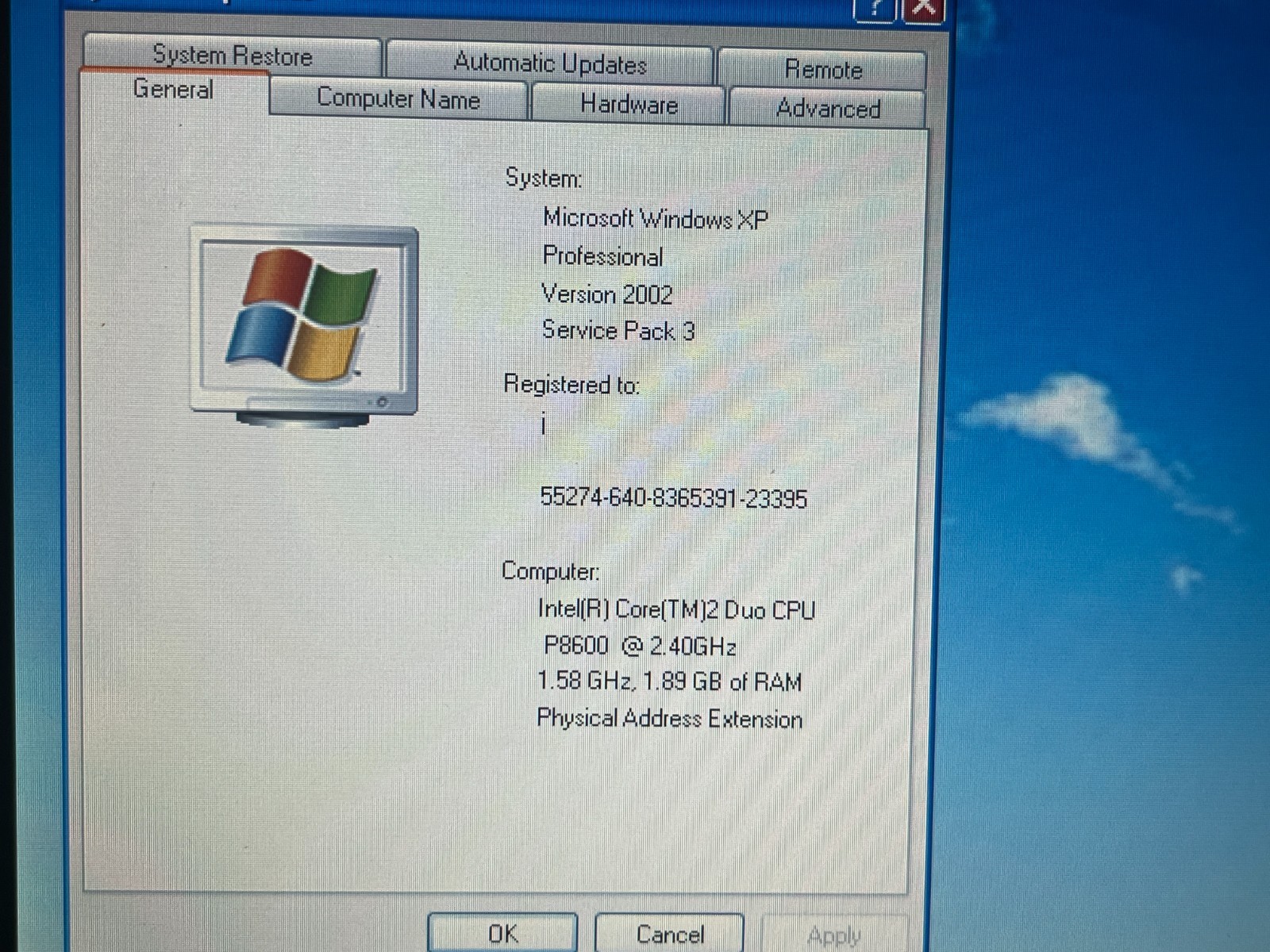 IBM Lenovo Thinkpad R500 Gaming Laptop Windows XP pro SP3 15.4″ LCD Screen DVD