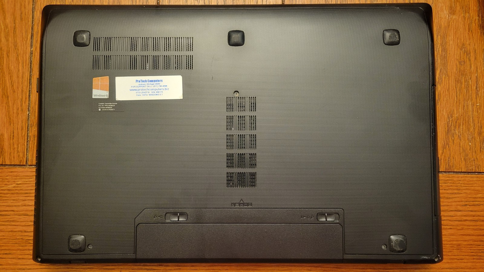 LENOVO G710 17.3″ LAPTOP INTEL PENTIUM 3550M 4GB RAM 500GB HD WIN 8.1 WORKS