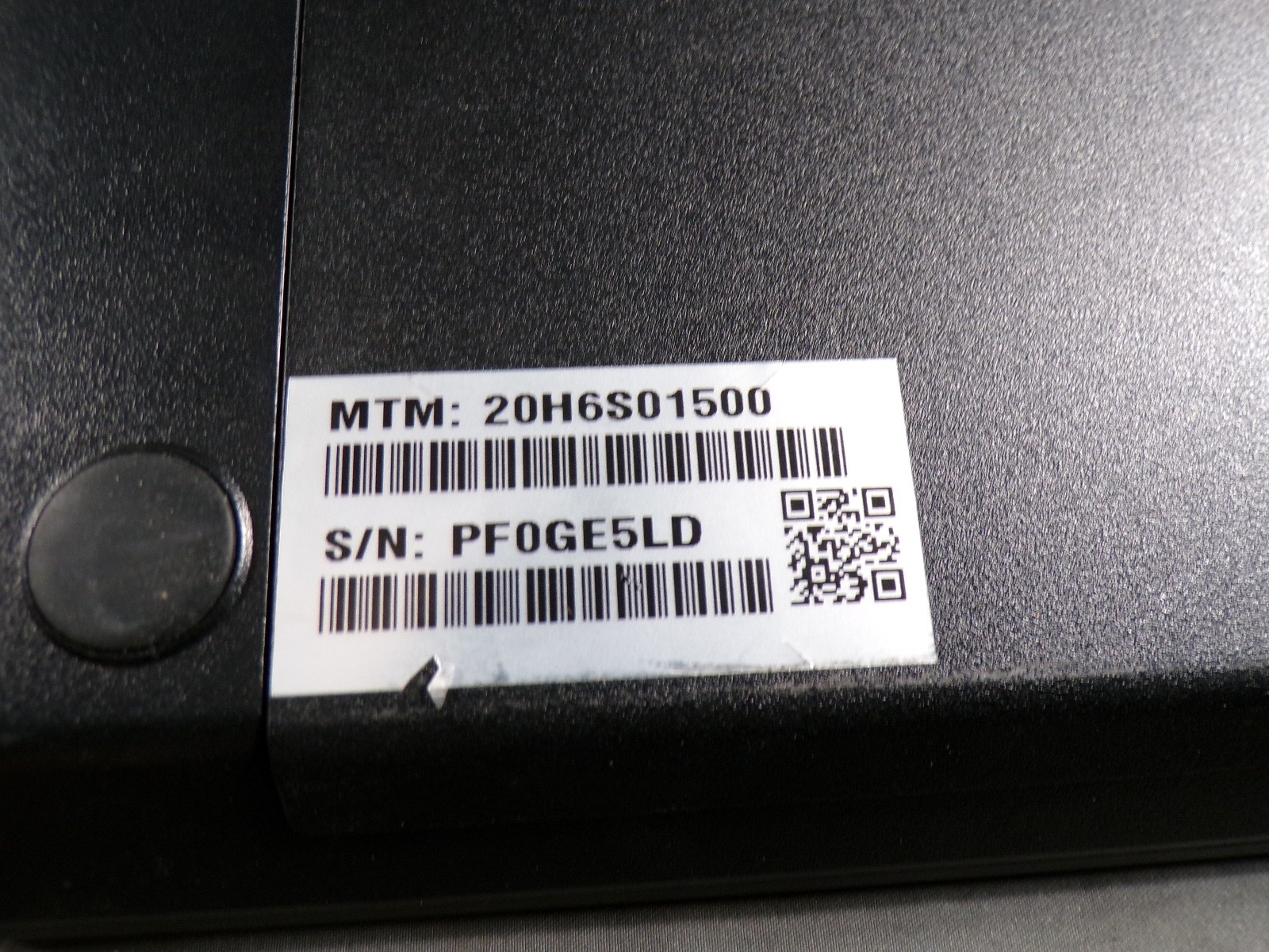THINKPAD LENOVO E570 INTEL CORE i5-7200U 2.50GHZ 8GB RAM **BIOS L0CKED **NO HD/