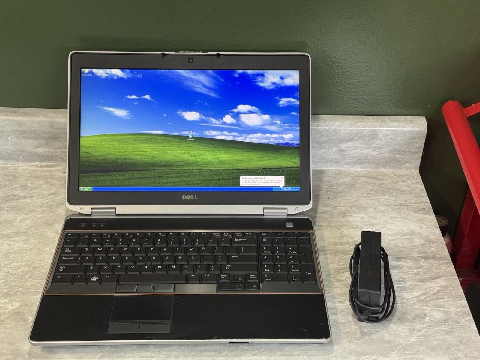 Dell Latitude E6520 Retro Gaming Laptop Nvidia GPU Intel i5 4gb RAM 640gb HDD XP