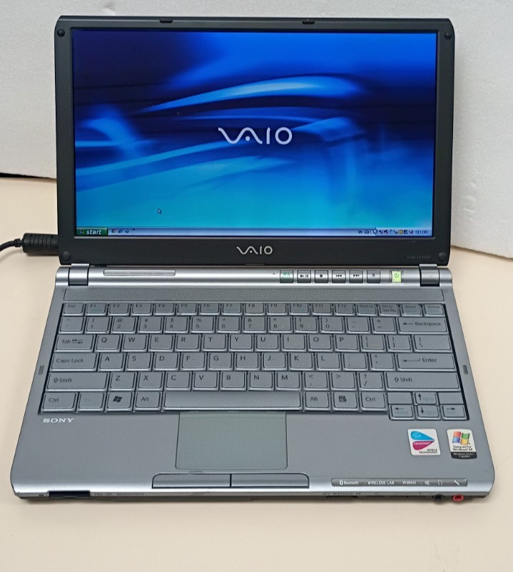 Sony VAIO Serie VGN – TX750 Model PCG – 4G1L Personal Computer Windows xp. READ