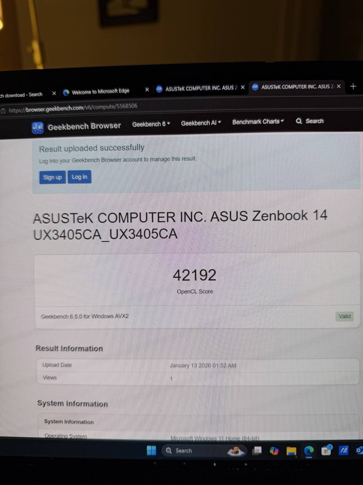 ASUS Zenbook 14 14″ 2K OLED Touch Intel Core Ultra 9 285H 32GB 1TB 9.9/10