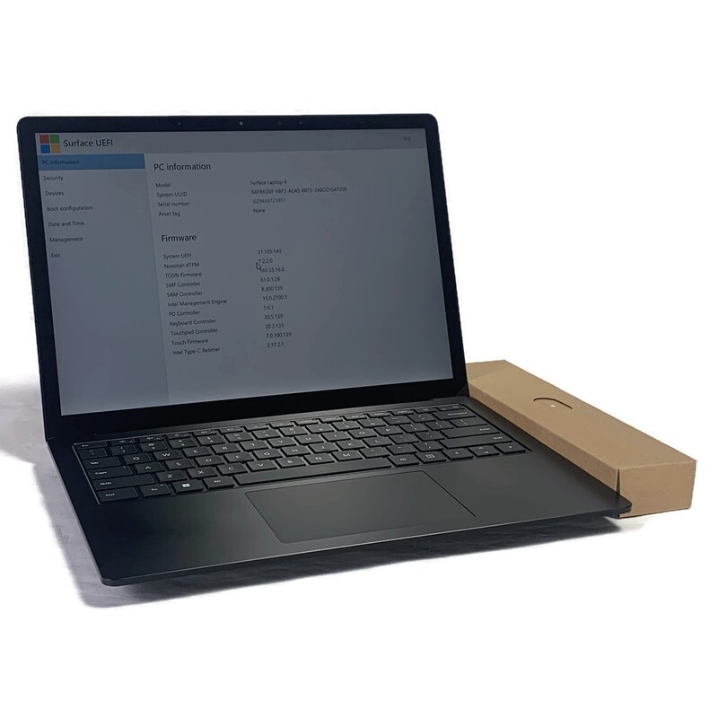 Microsoft Surface Laptop 4 1951 13.5″ i7-1185G7 3.0GHz 16GB 256GB NVMe SSD-Win11