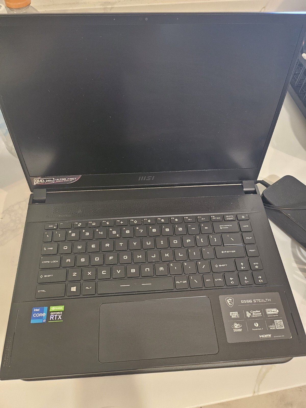 MSI GS66 Stealth 11UH-021 15.6″ 240Hz (1TB SSD, Intel Core i7 11th Gen., 4.60…