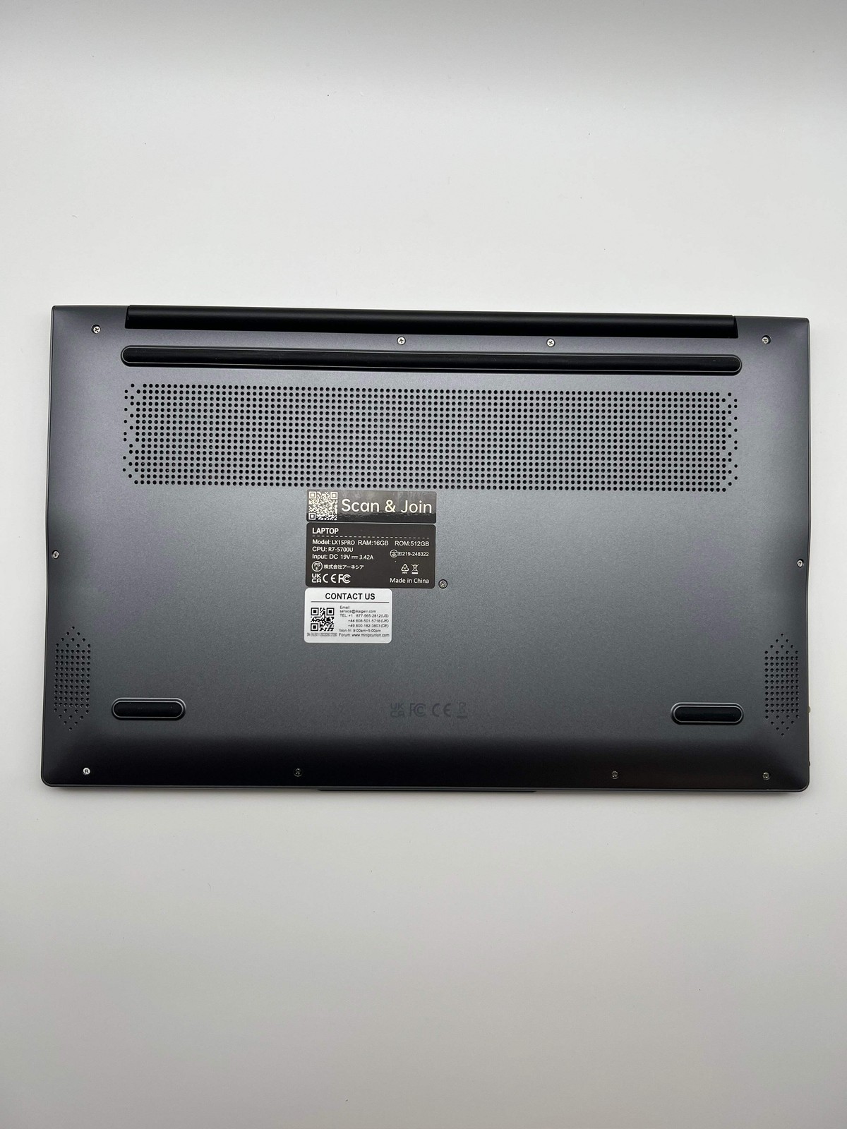 Acemagic LX15PRO Laptop 15-inch AMD Ryzen 7 5000 Series 16GB RAM 500GB
