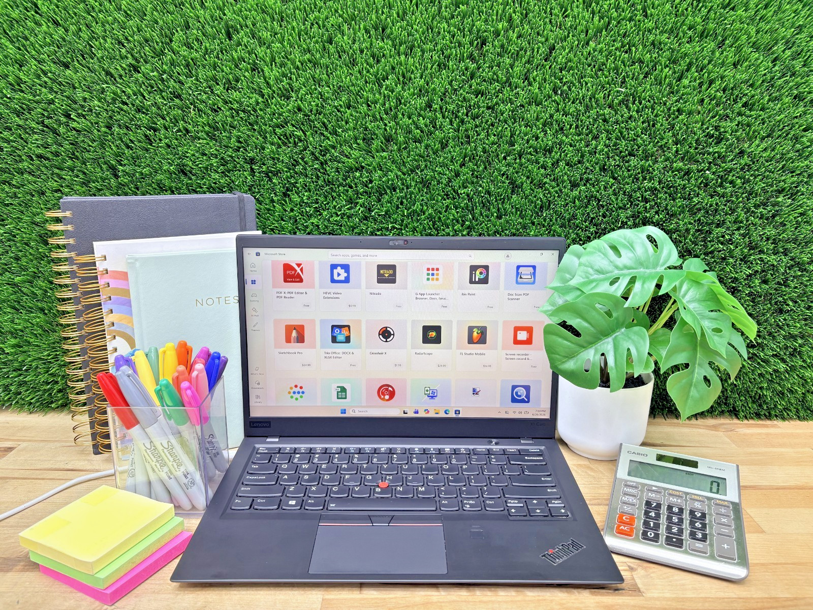 Lenovo ThinkPad x1 Carbon Gen 6 Core i7-8th Gen 1.90GHz 16GB RAM 256GB SSD W11P*